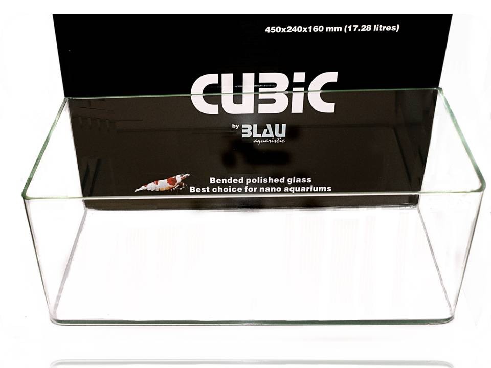 Панорамный нано-аквариум BLAU CUBIC SCAPING 13L